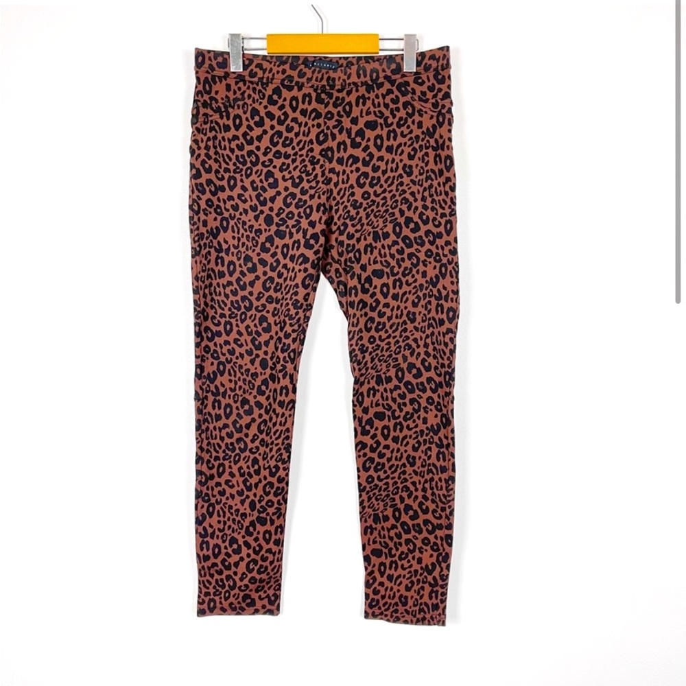 Sanctuary Leopards Leggings. Brown and Black super stretchy.